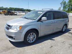 Salvage cars for sale from Copart Dunn, NC: 2018 Dodge Grand Caravan SXT