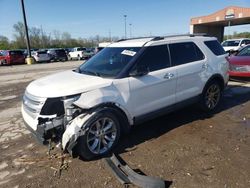 Salvage cars for sale at Fort Wayne, IN auction: 2012 Ford Explorer XLT