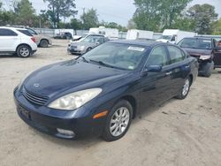 Lexus ES 300 salvage cars for sale: 2002 Lexus ES 300