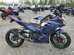 Buy Salvage Motorcycles For Sale now at auction: 2022 Kawasaki EX400