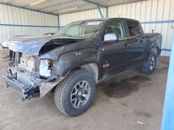 Salvage trucks for sale at Colorado Springs, CO auction: 2016 GMC Canyon SLE