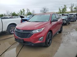Salvage cars for sale at Bridgeton, MO auction: 2021 Chevrolet Equinox LT
