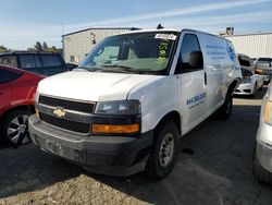 Salvage cars for sale from Copart Vallejo, CA: 2020 Chevrolet Express G2500