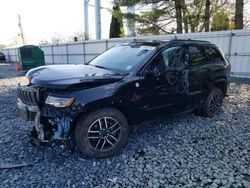 Salvage cars for sale at Windsor, NJ auction: 2021 Jeep Grand Cherokee Trailhawk