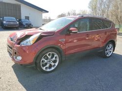 Salvage cars for sale from Copart East Granby, CT: 2015 Ford Escape Titanium