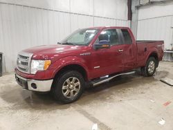 Salvage cars for sale from Copart Franklin, WI: 2013 Ford F150 Super Cab