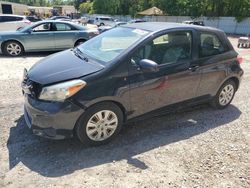 Salvage cars for sale from Copart Knightdale, NC: 2012 Toyota Yaris