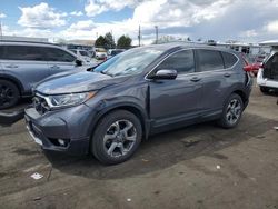 Salvage cars for sale at Denver, CO auction: 2019 Honda CR-V EX