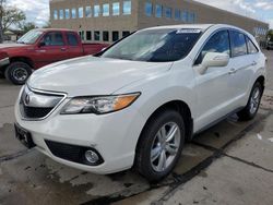 Salvage cars for sale from Copart Littleton, CO: 2013 Acura RDX Technology