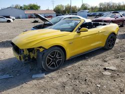 Salvage cars for sale from Copart Columbus, OH: 2015 Ford Mustang GT