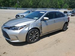 Salvage cars for sale at Gainesville, GA auction: 2016 Toyota Avalon XLE