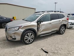 Salvage cars for sale at Temple, TX auction: 2020 Subaru Ascent Limited