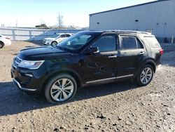 Salvage cars for sale at Appleton, WI auction: 2019 Ford Explorer Limited