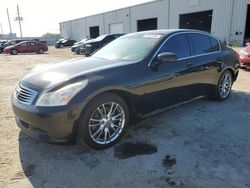 Salvage cars for sale at Jacksonville, FL auction: 2008 Infiniti G35