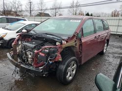 Salvage cars for sale from Copart New Britain, CT: 2014 Toyota Sienna