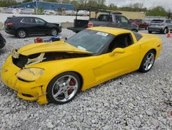 Salvage cars for sale at Barberton, OH auction: 2008 Chevrolet Corvette