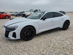 Salvage cars for sale at New Braunfels, TX auction: 2023 Audi E-TRON GT Premium Plus