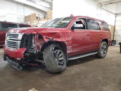 Salvage cars for sale at Ham Lake, MN auction: 2015 Chevrolet Tahoe K1500 LTZ