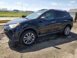 Salvage cars for sale at Woodhaven, MI auction: 2016 Toyota Rav4 Limited