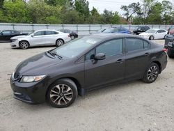 Honda salvage cars for sale: 2013 Honda Civic EX