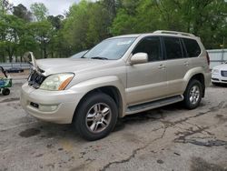 Vehiculos salvage en venta de Copart Austell, GA: 2006 Lexus GX 470