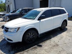 Salvage cars for sale from Copart Savannah, GA: 2016 Dodge Journey SE