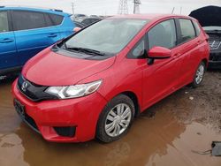 Salvage cars for sale at Elgin, IL auction: 2016 Honda FIT LX