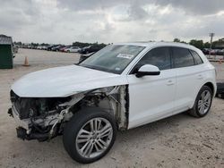 Salvage cars for sale from Copart Houston, TX: 2018 Audi Q5 Premium Plus