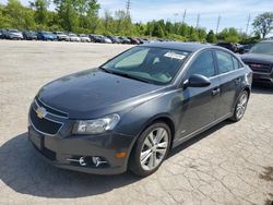 Salvage cars for sale from Copart Bridgeton, MO: 2013 Chevrolet Cruze LTZ