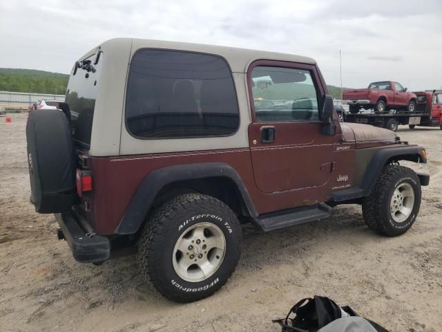 2003 Jeep Wrangler / TJ Sport