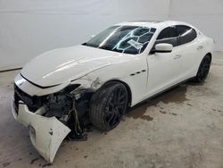 Salvage cars for sale from Copart Houston, TX: 2015 Maserati Ghibli