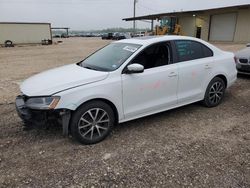 Salvage cars for sale at Temple, TX auction: 2017 Volkswagen Jetta SE