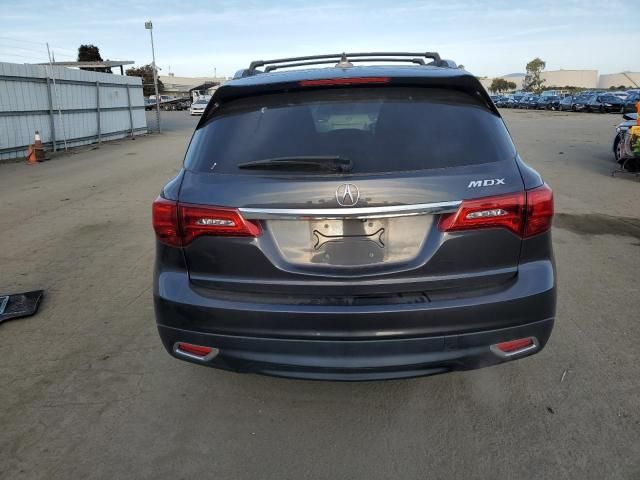 2016 Acura MDX Technology