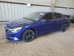 Salvage cars for sale at Houston, TX auction: 2022 Hyundai Elantra SEL