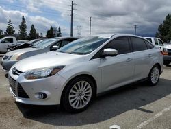 Salvage cars for sale at Rancho Cucamonga, CA auction: 2012 Ford Focus Titanium