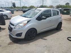 Salvage cars for sale at Miami, FL auction: 2015 Chevrolet Spark LS