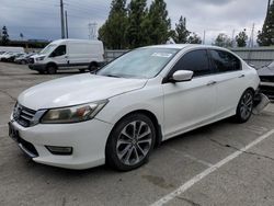 Salvage cars for sale from Copart Rancho Cucamonga, CA: 2013 Honda Accord Sport