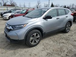 Salvage cars for sale from Copart Lansing, MI: 2018 Honda CR-V LX