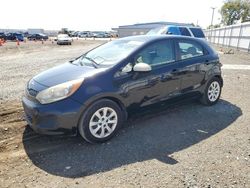Salvage cars for sale from Copart San Diego, CA: 2012 KIA Rio LX