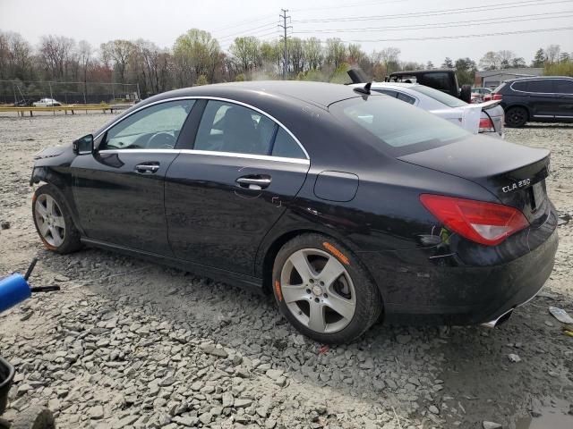 2015 Mercedes-Benz CLA 250 4matic