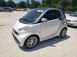 Salvage cars for sale from Copart Ocala, FL: 2015 Smart Fortwo Pure