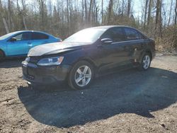 Salvage cars for sale from Copart Bowmanville, ON: 2012 Volkswagen Jetta SE