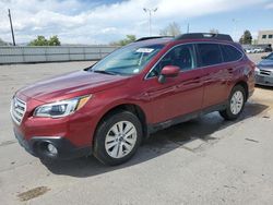 Salvage cars for sale at Littleton, CO auction: 2015 Subaru Outback 2.5I Premium