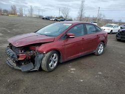 Salvage cars for sale from Copart Montreal Est, QC: 2016 Ford Focus SE