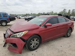 Salvage cars for sale at Houston, TX auction: 2015 Hyundai Sonata SE