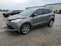Vehiculos salvage en venta de Copart Kansas City, KS: 2014 Ford Escape Titanium