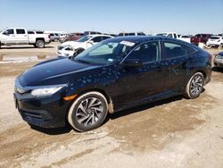 Salvage cars for sale at Amarillo, TX auction: 2017 Honda Civic EX