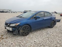 Vehiculos salvage en venta de Copart Temple, TX: 2015 Honda Civic LX