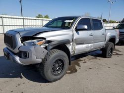 Toyota Tacoma Double cab salvage cars for sale: 2017 Toyota Tacoma Double Cab