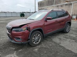 Salvage cars for sale from Copart Fredericksburg, VA: 2019 Jeep Cherokee Latitude Plus